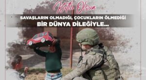 Milli Savunma Bakanlığının “Barış ve Çocukların Yaşam Hakkı” Mesajına Tek Haber Ajansı’ndan Tam Destek