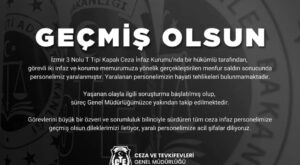 İzmir’de Cezaevinde Memurlara Saldırı: 2 İnfaz Koruma Memuru Yaralandı