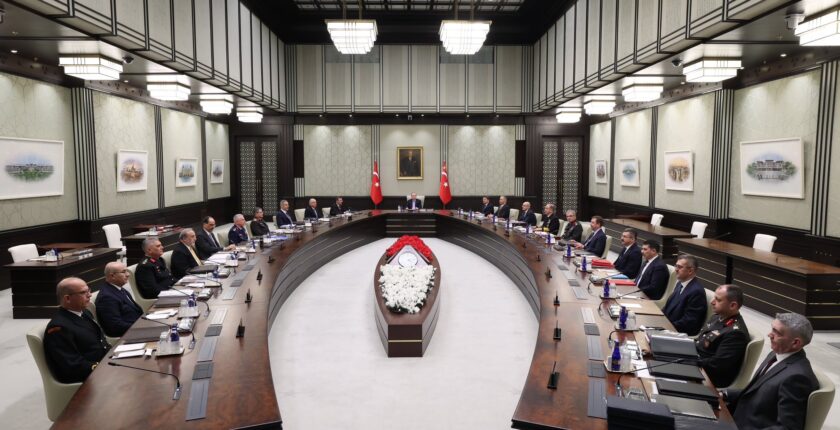 Milli Güvenlik Kurulu Bildirisi’nde Terörsüz Türkiye Hedefi ve Bölgesel İstikrar Vurgulandı