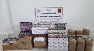 Kayseri’de Kaçak Tütün Operasyonu: Binlerce Makaron Ele Geçirildi