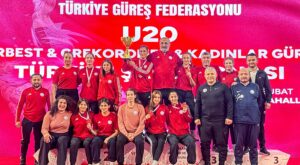 U20 Kadınlar Güreş Türkiye Şampiyonası Sona Erdi: Şampiyon ASKİ Spor Kulübü