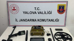 Yalova’da Jandarmadan Kaçak Kazı Ve Hırsızlık Operasyonu