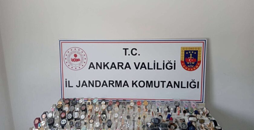 Ankara’da Dev Kaçak Saat Operasyonu: 3 Milyon 200 Bin TL’lik Malzeme Ele Geçirildi