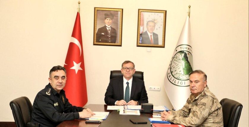 Kars’ta Güvenlik Toplantısı VKS Üzerinden Gerçekleştirildi
