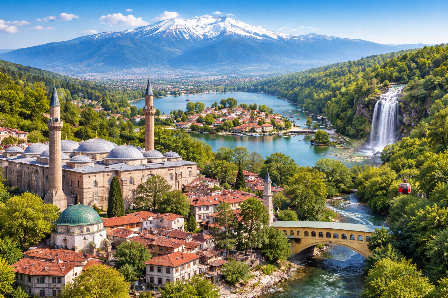 Bursa’nın Turizm Zenginliği Göz Kamaştırıyor