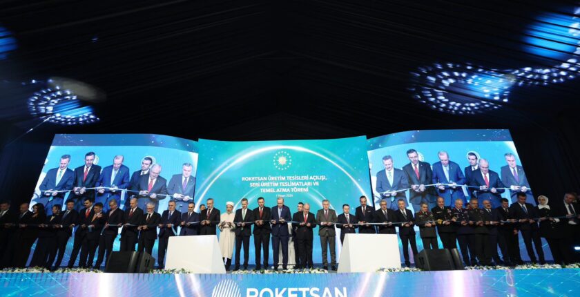 Ankara Valisi Vasip Şahin, Roketsan’ın Dev Tesis Açılış Törenine Katıldı