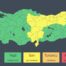 AFAD’dan Birçok İl İçin Kuvvetli Sağanak Ve Gök Gürültülü Yağış Uyarısı