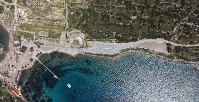 Knidos Ören Yeri’nde Çevre Düzenleme Çalışmaları Tamamlandı