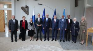 TBMM Başkanı Numan Kurtulmuş Finlandiya Cumhurbaşkanı Alexander Stubb İle Görüştü