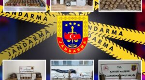 Kayseri İl Jandarma Komutanlığından Mayıs Ayı Bilançosu: Çok Sayıda Suç Unsuru Ele Geçirildi Ve 88 Şüpheli Yakalandı