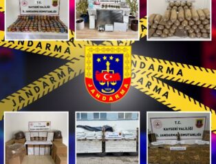 Kayseri İl Jandarma Komutanlığından Mayıs Ayı Bilançosu: Çok Sayıda Suç Unsuru Ele Geçirildi Ve 88 Şüpheli Yakalandı